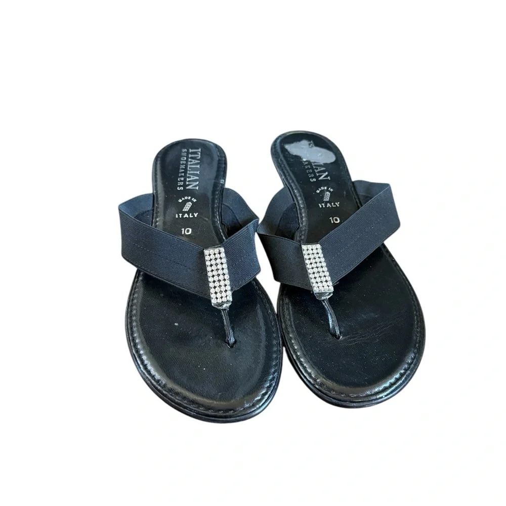 Italian Shoemakers Sandals. Size 10 - Picture 2 of 4